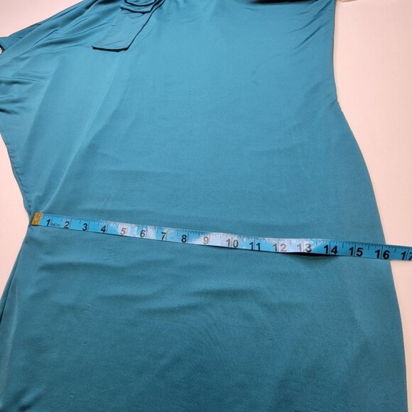 Blue One Shoulder Dress Size M - Picture 7 of 10